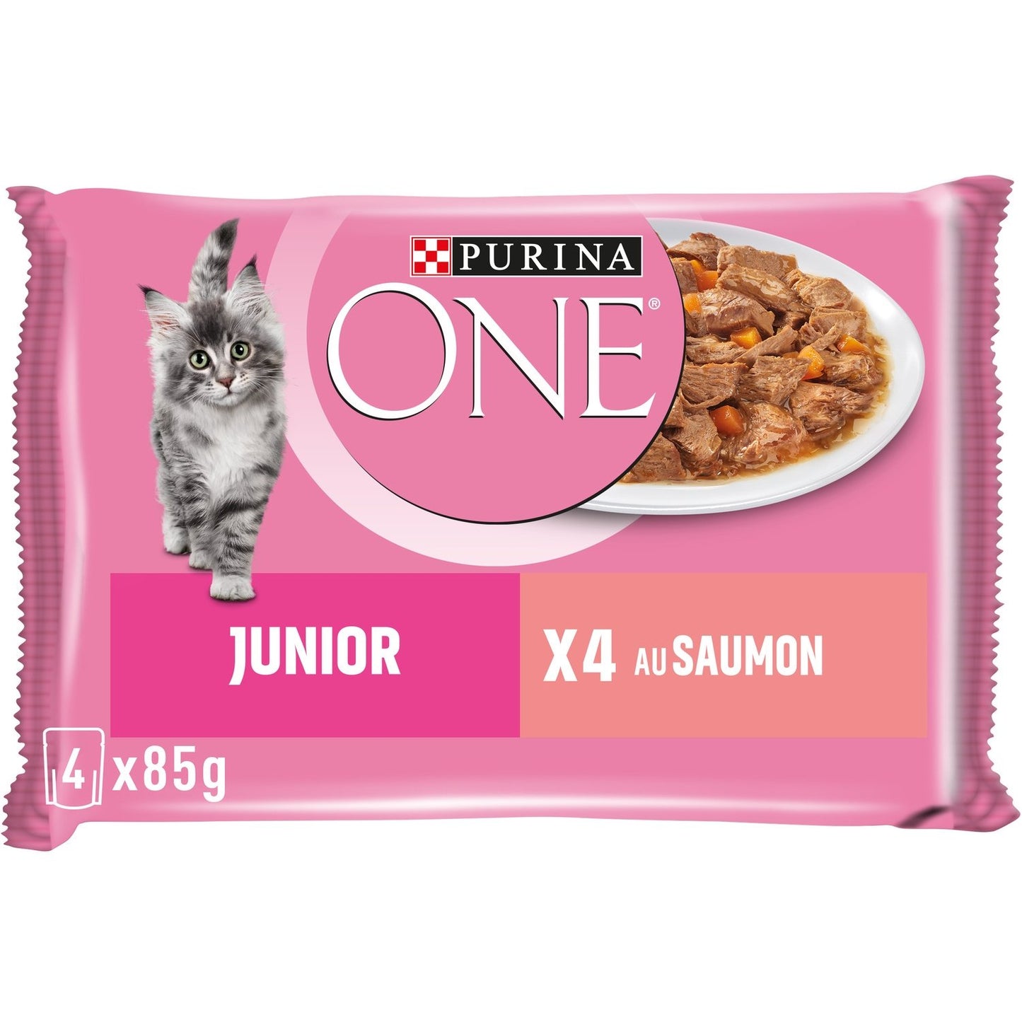 Purina One Junior Katzenfutter in Lachssauce