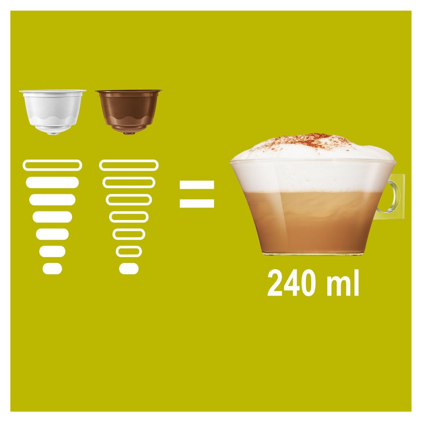 Cappuccino Capsules Compatible Dolce Gusto NESCAFE DOLCE GUSTO