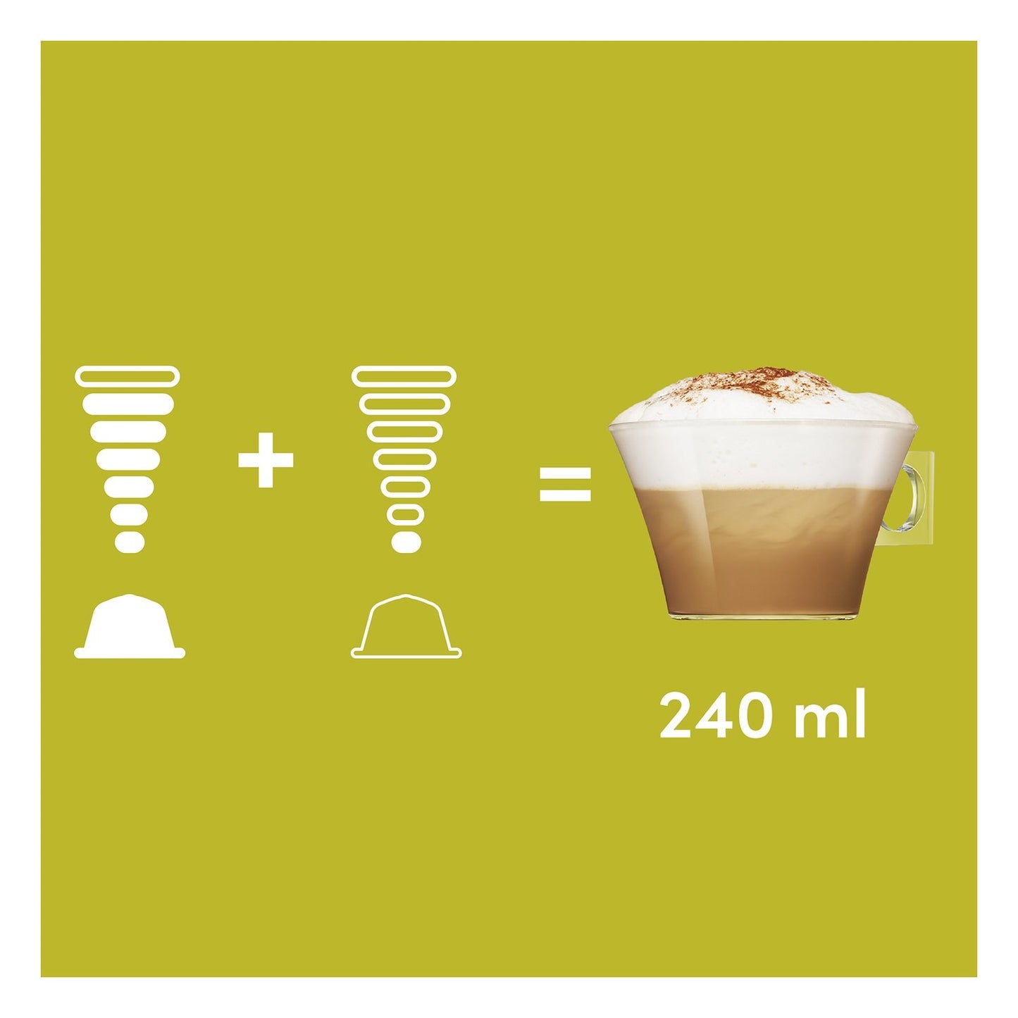 Cappuccino Capsules Compatible Dolce Gusto NESCAFE DOLCE GUSTO