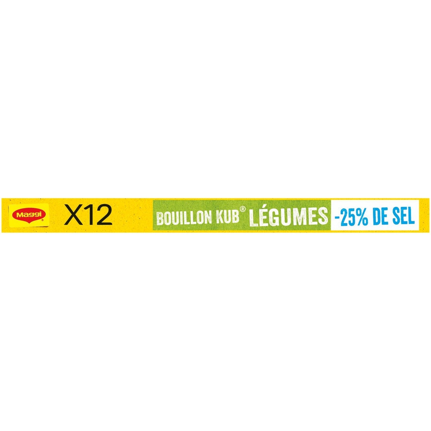 Bouillon en Cubes Légumes en Sel Réduit MAGGI