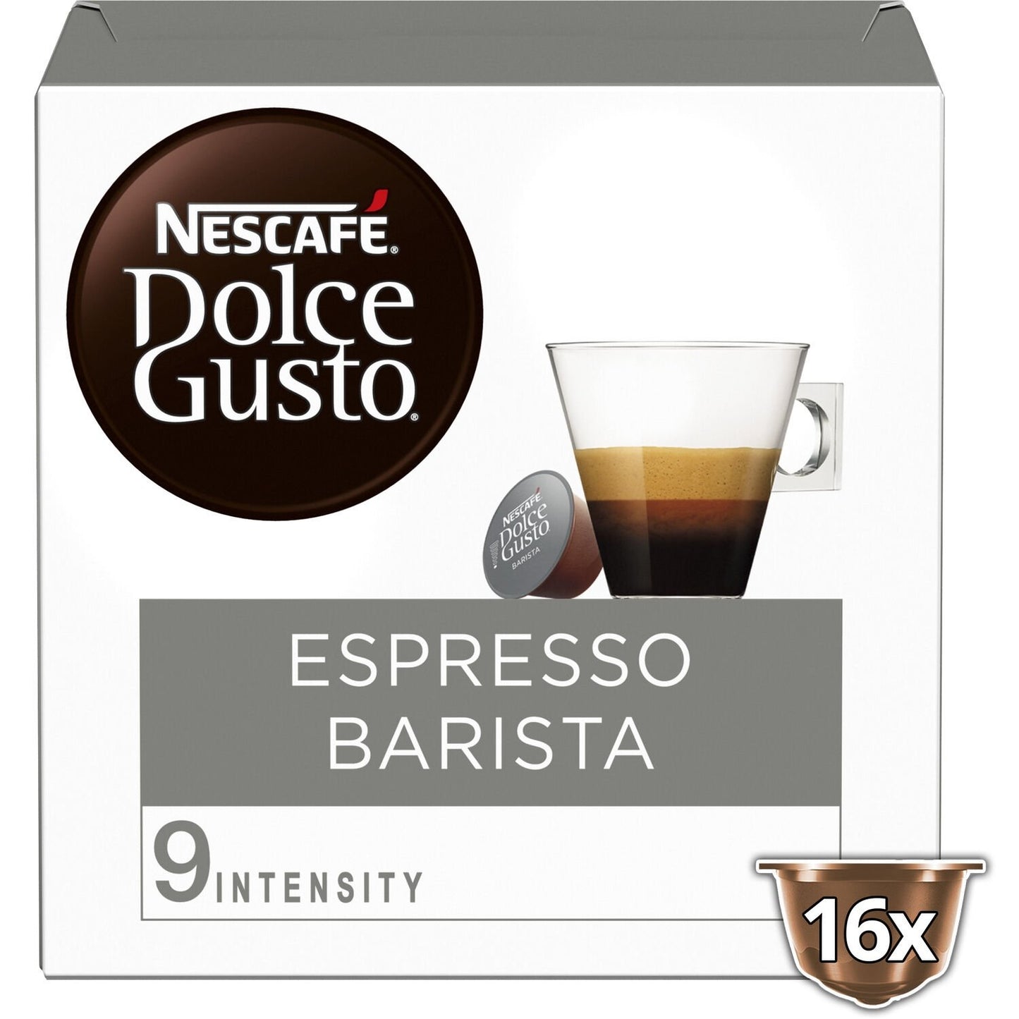 Coffee Capsules Espresso Intensity 9 Compatible Dolce Gusto NESCAFE