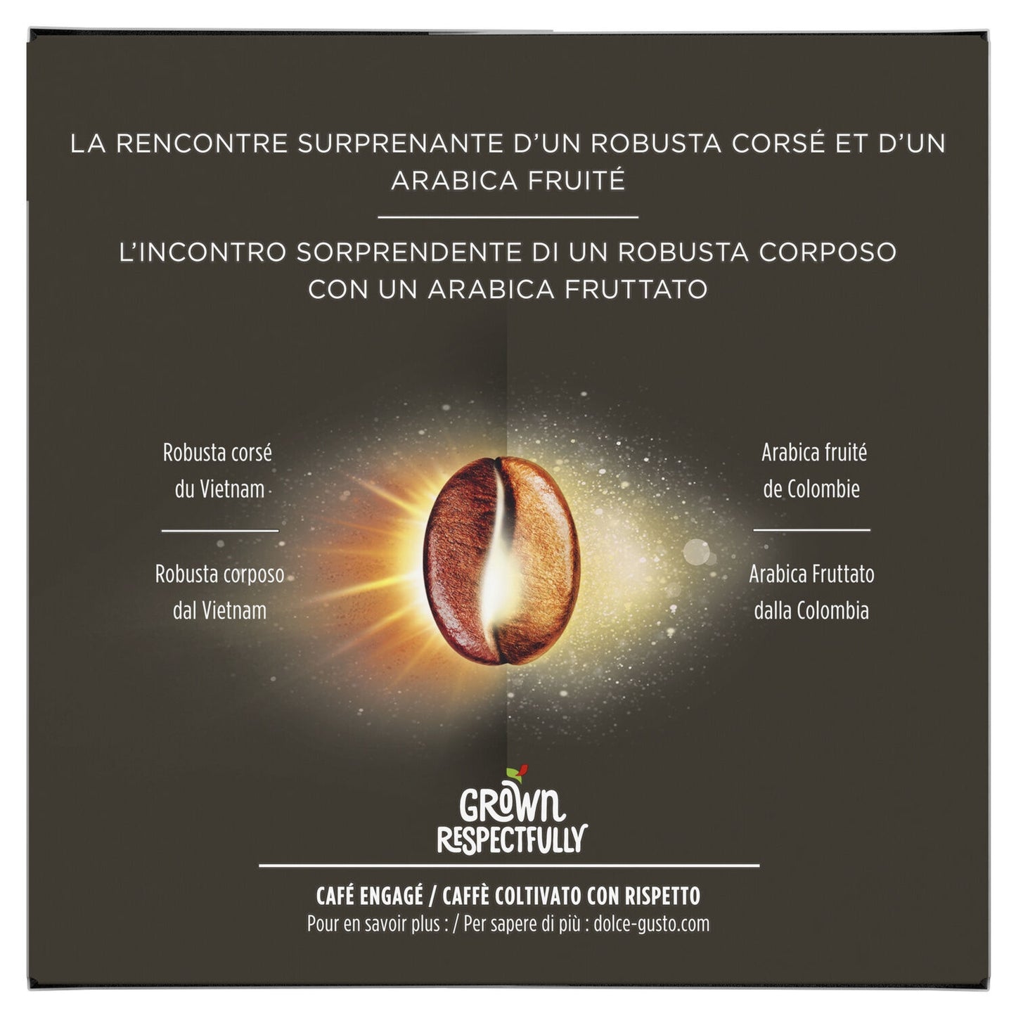 Coffee Capsules Espresso Intenso Intensity 7 NESCAFE DOLCE GUSTO
