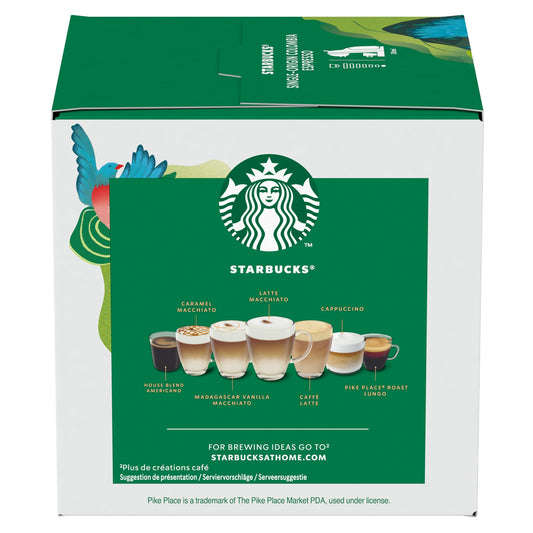 Café Capsules Espresso Colombia Intensité 7 Compatible Dolce Gusto STARBUCKS