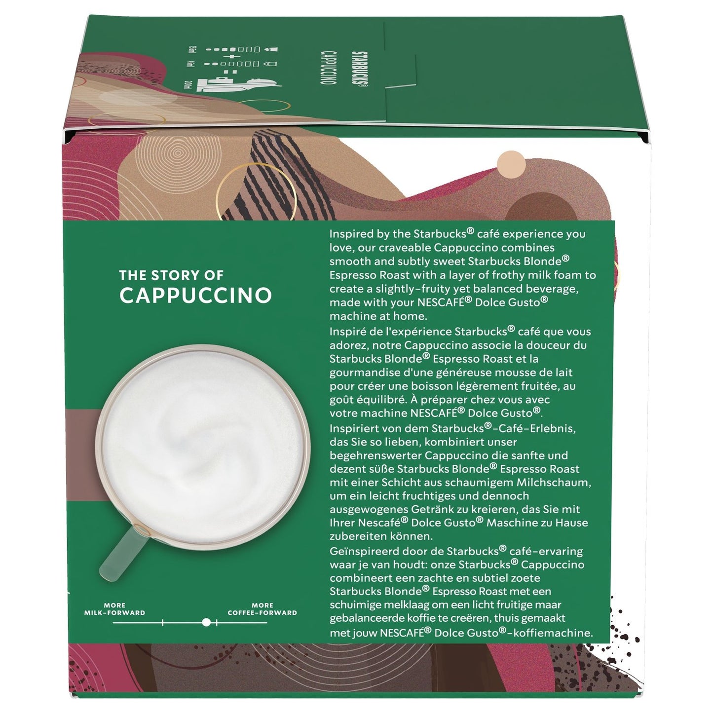 Café Capsules Compatible Dolce Gusto STARBUCKS