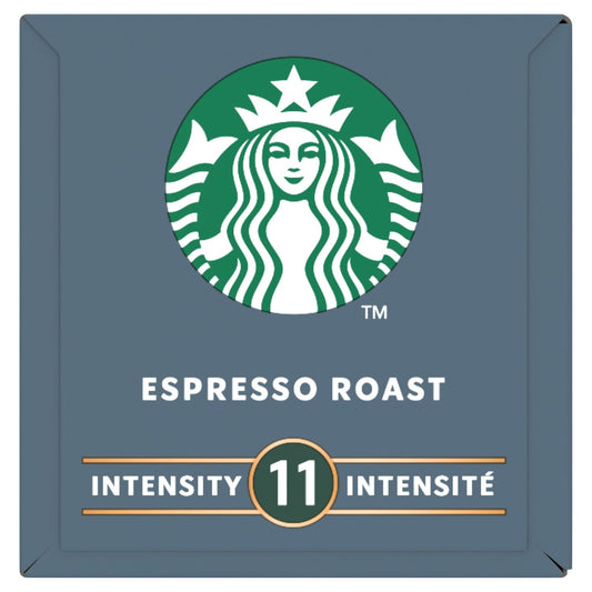 Café Capsules Espresso Roast Intensité 11 Compatible Nespresso STARBUCKS