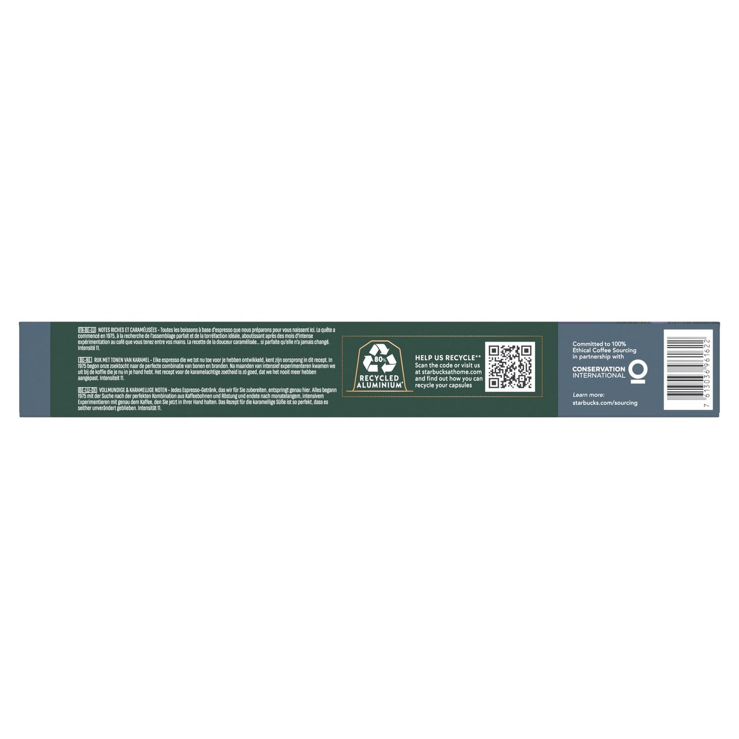 Café Capsules Espresso Roast Intensité 11 Compatible Nespresso STARBUCKS