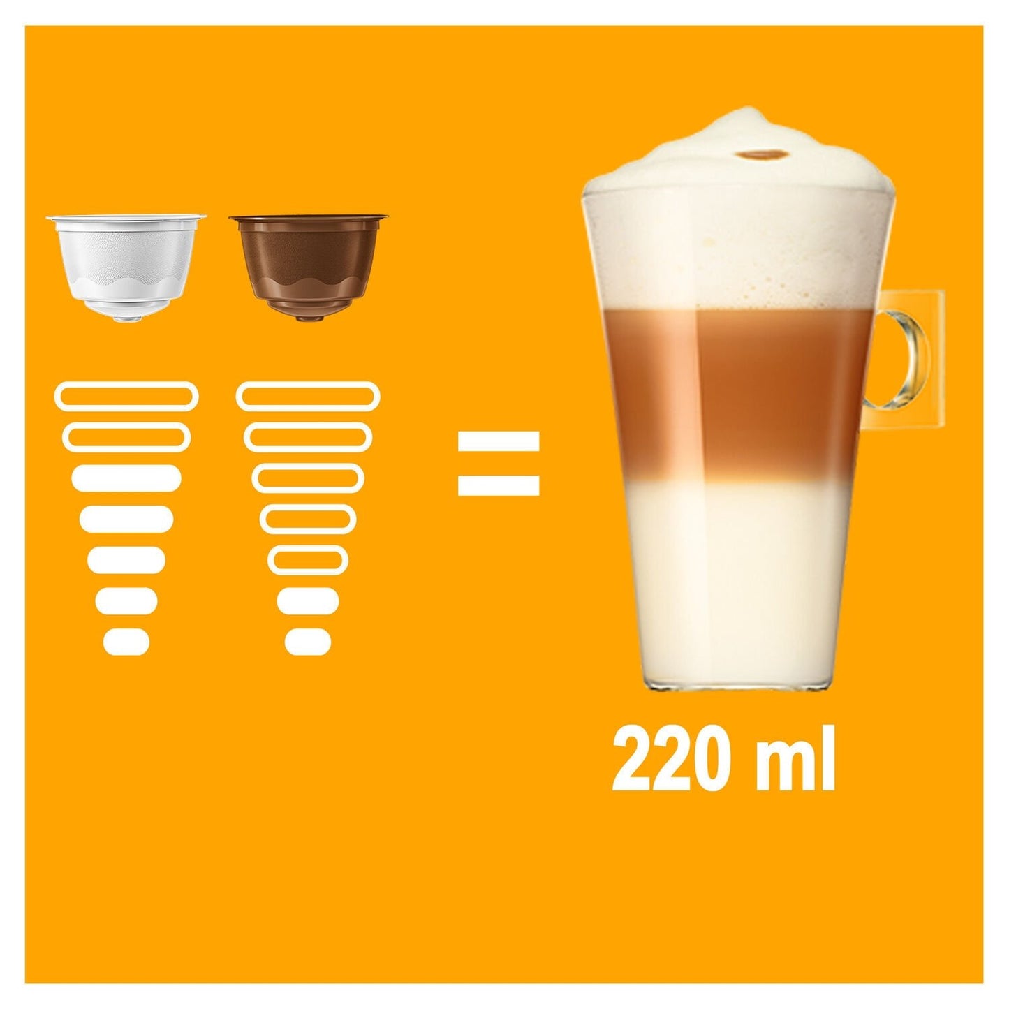 Milchkaffeekapseln Latte Macchiato NESCAFE DOLCE GUSTO