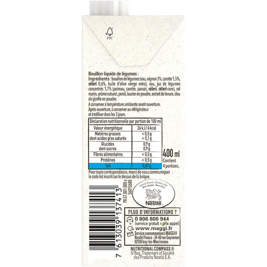 Bouillon Liquide Légumes MAGGI