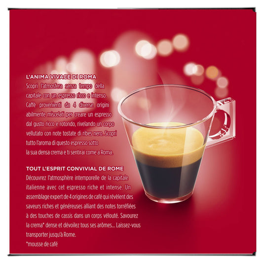 Kaffeekapseln Espresso Roma Intensität 8 NESCAFE DOLCE GUSTO