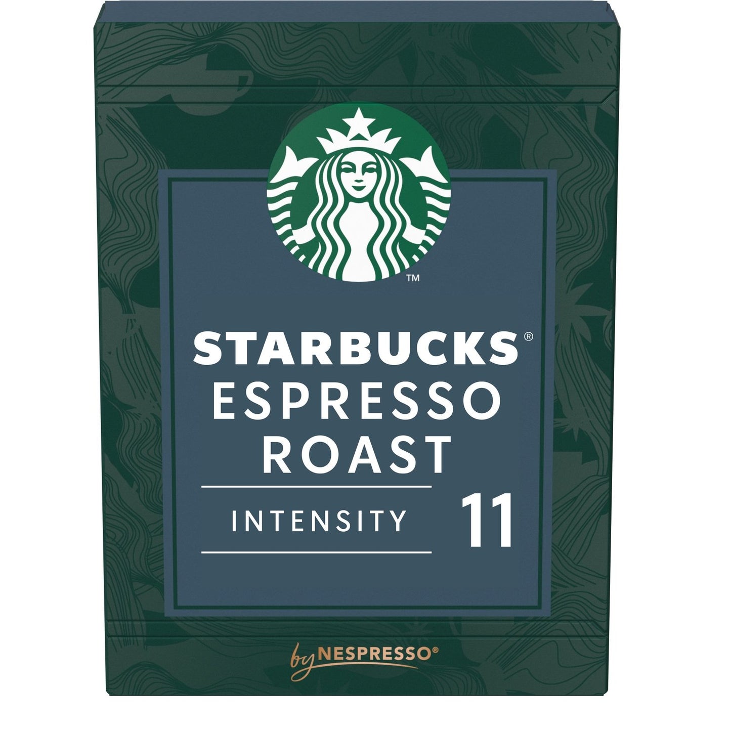Café Capsules Compatible Nespresso Espresso Roast Intensité 11 By Nespresso STARBUCKS