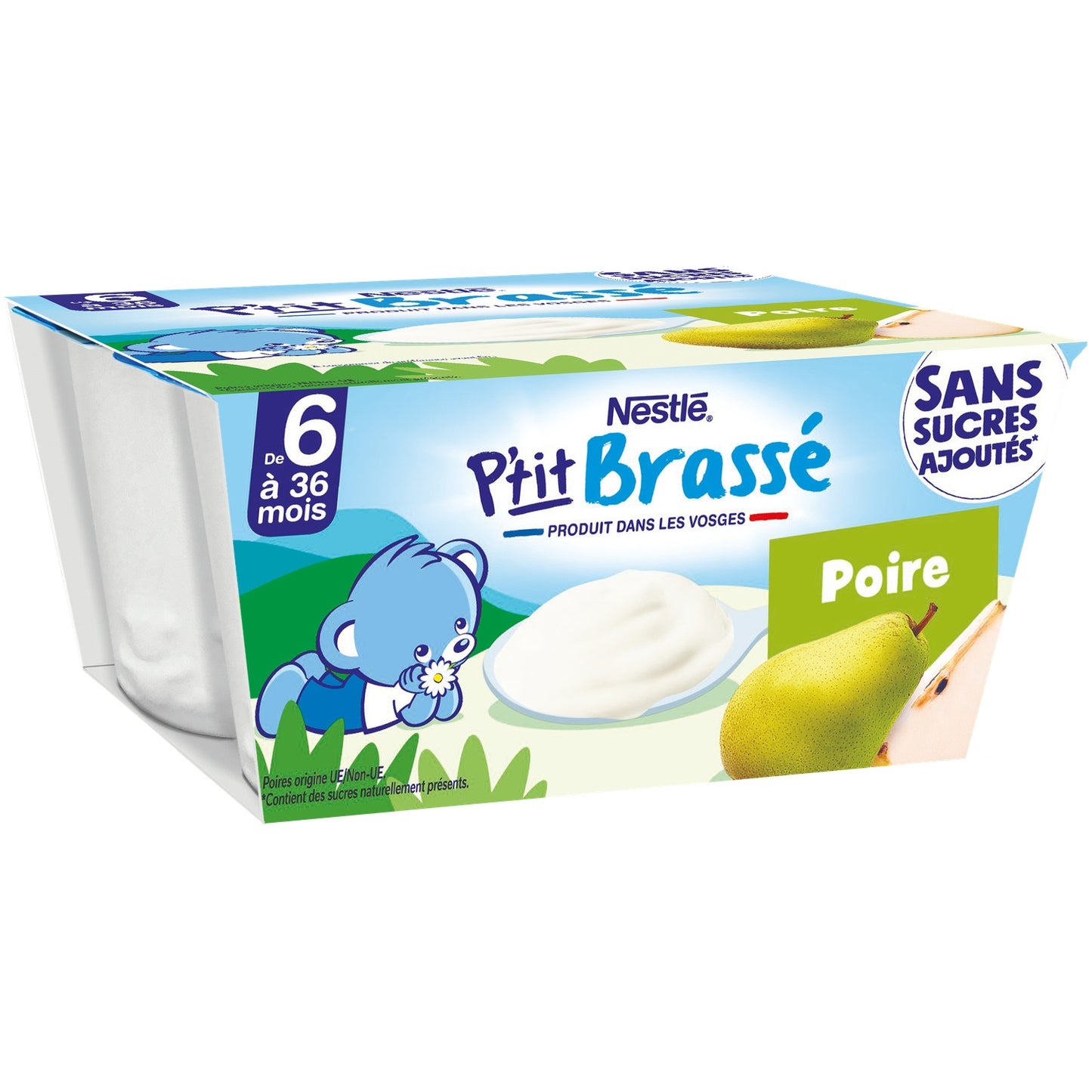 Dessert Bébé Dés 6 Mois, Poire NESTLE