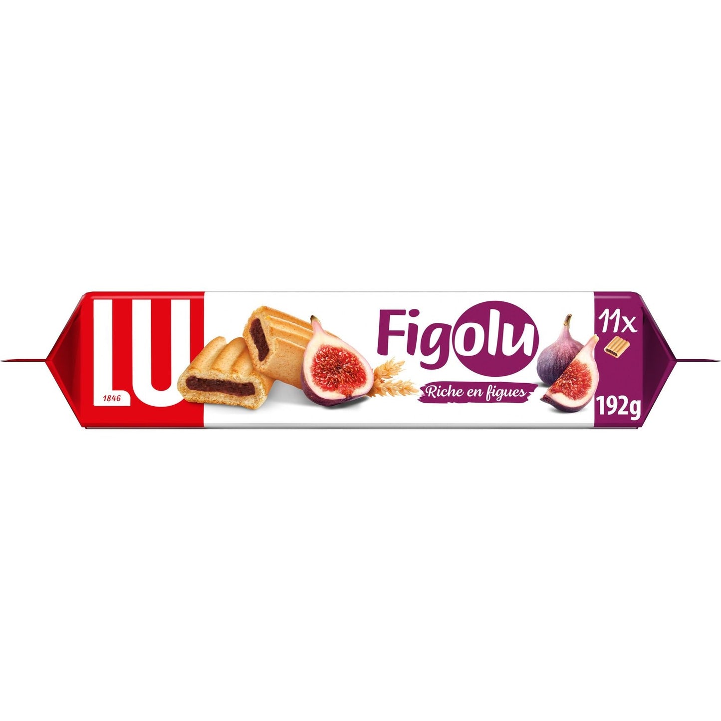 Biscuits aux Figues Figolu LU Le paquet de 192 g