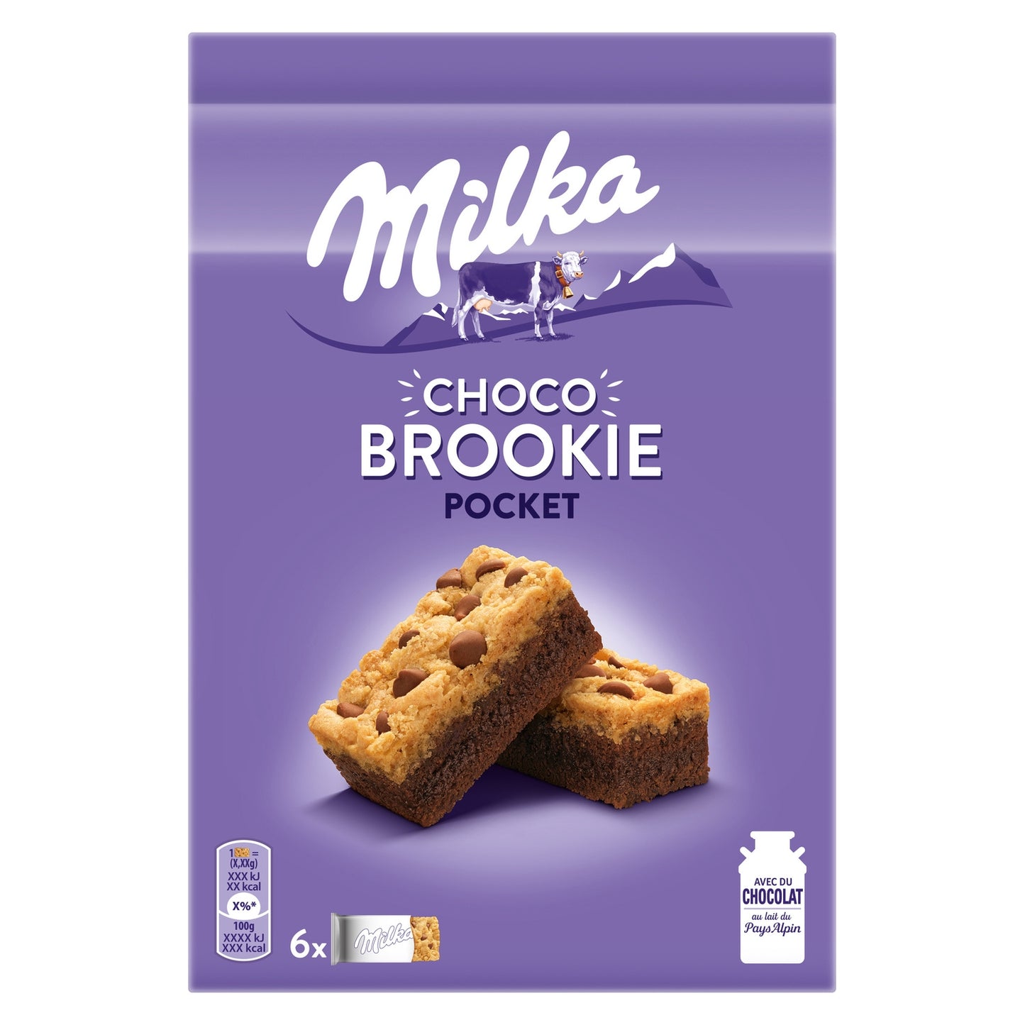 Milka Choco Brookie Saftige Schokoladenkuchen