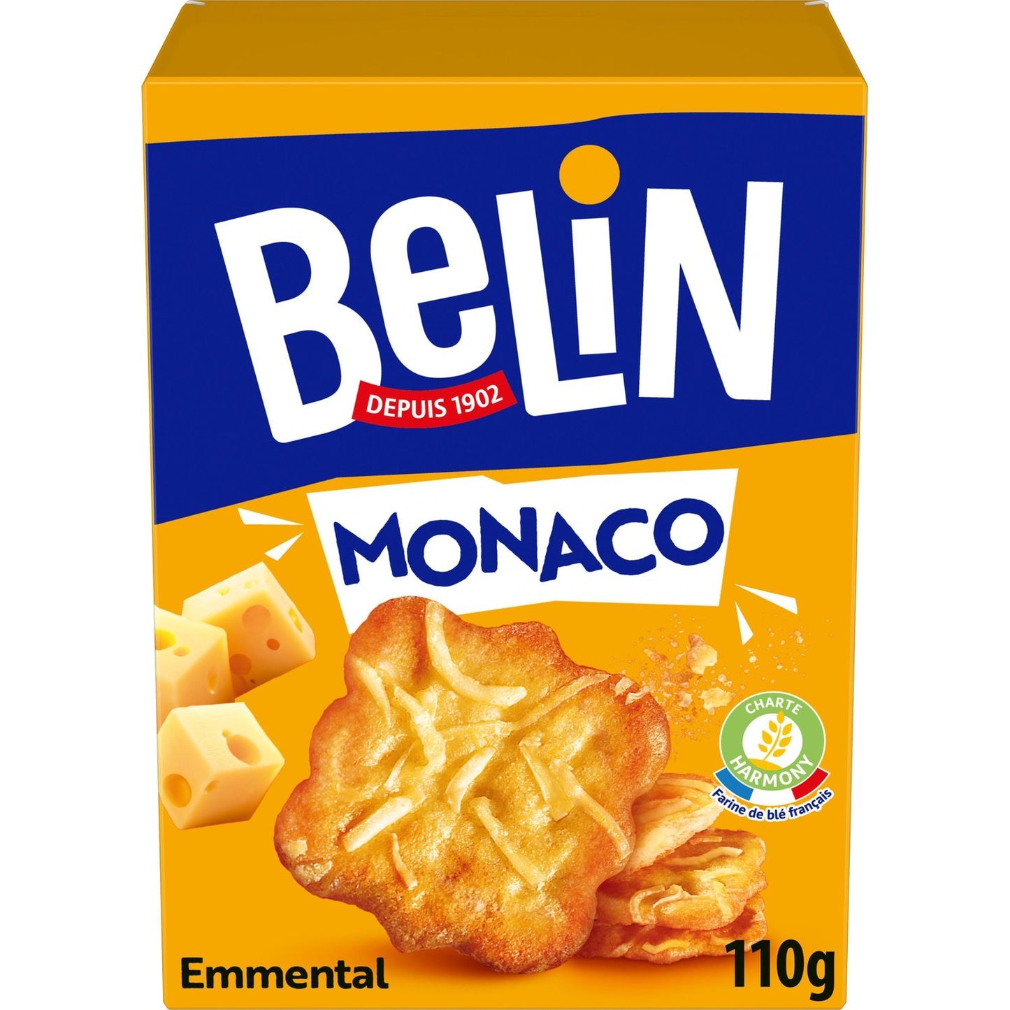 Crackers Emmental BELIN la boite de 110g