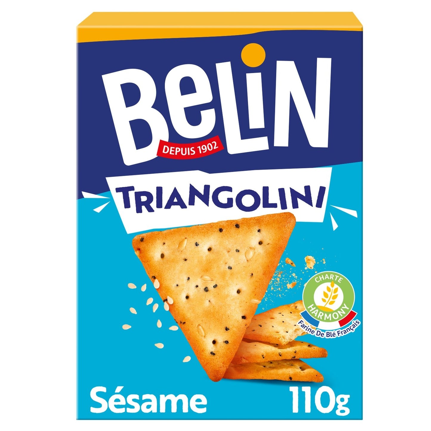 Crackers Triangolini BELIN la boite de 110g