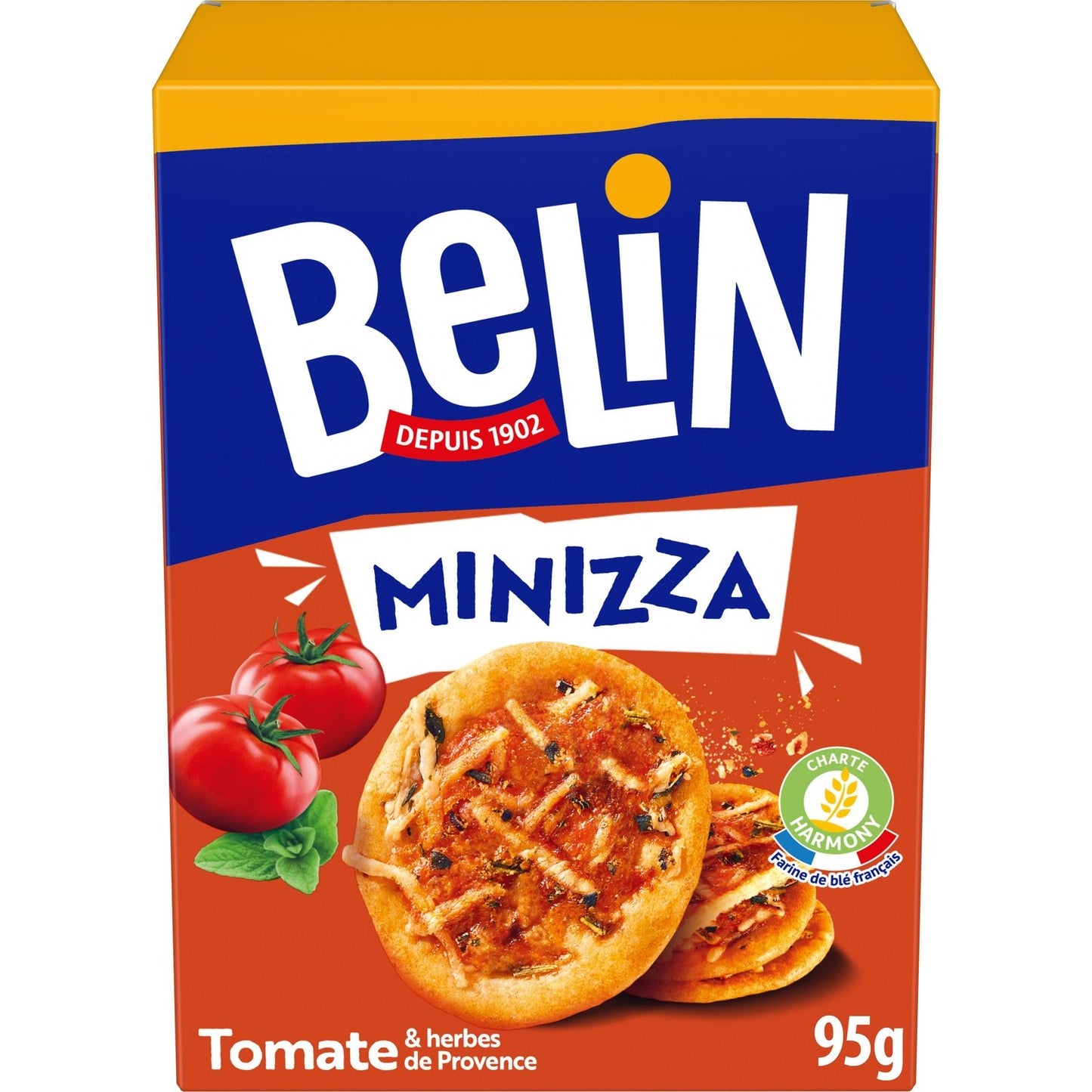 Crackers Minizza Tomate BELIN la boite de 95g