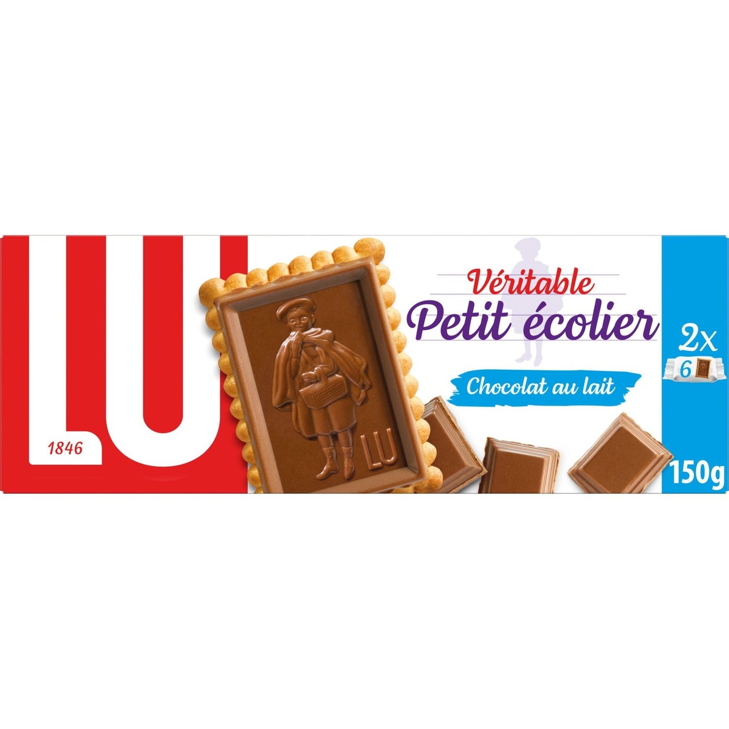 Petit Ecolier Milk Chocolate Coated Petit Beurre Biscuits LU