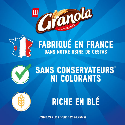 Shortbread-Kekse mit Milchschokoladen-Granola LU