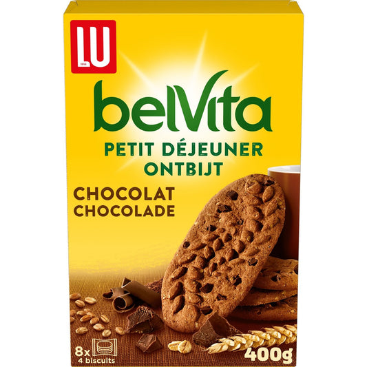 Biscuits Petit Déjeuner au Chocolat Original Belvita LU