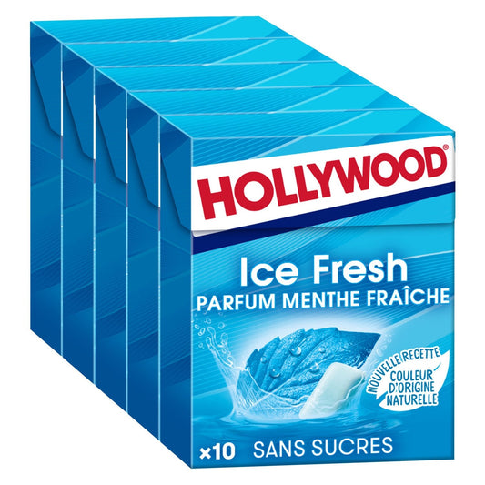 Ice Fresh HOLLYWOOD Zuckerfreier Fresh Mint Kaugummi