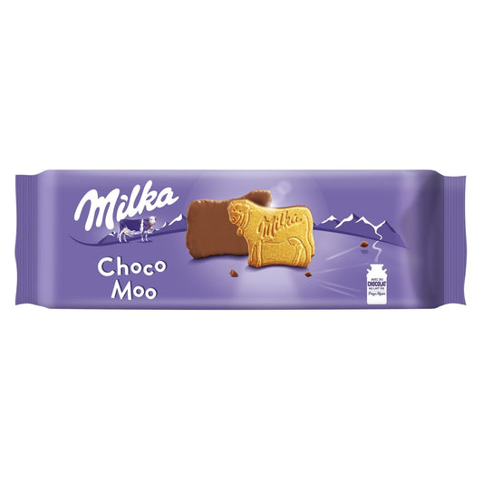 Biscuits Nappés au Chocolat au Lait Choco Moo MILKA