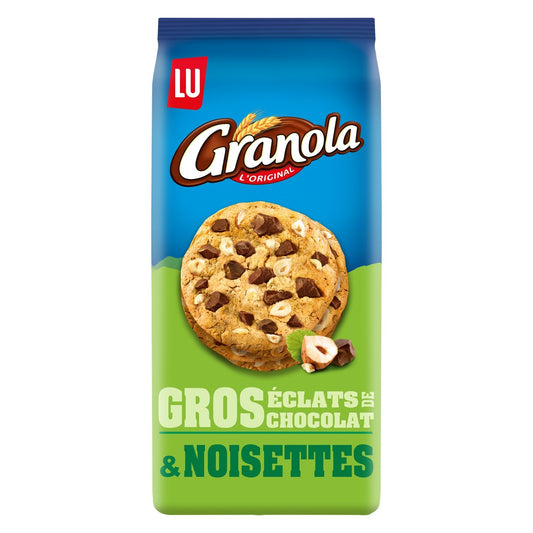 LU Große Chocolate Chip Cookies mit Haselnuss-Granola