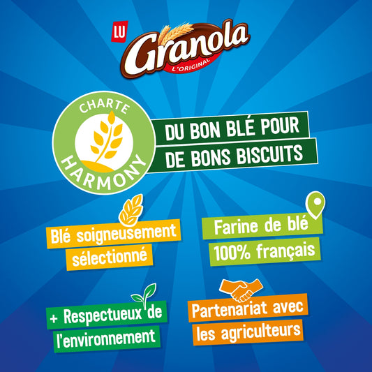 Große Chocolate Chip Cookies mit Daim Granola LU