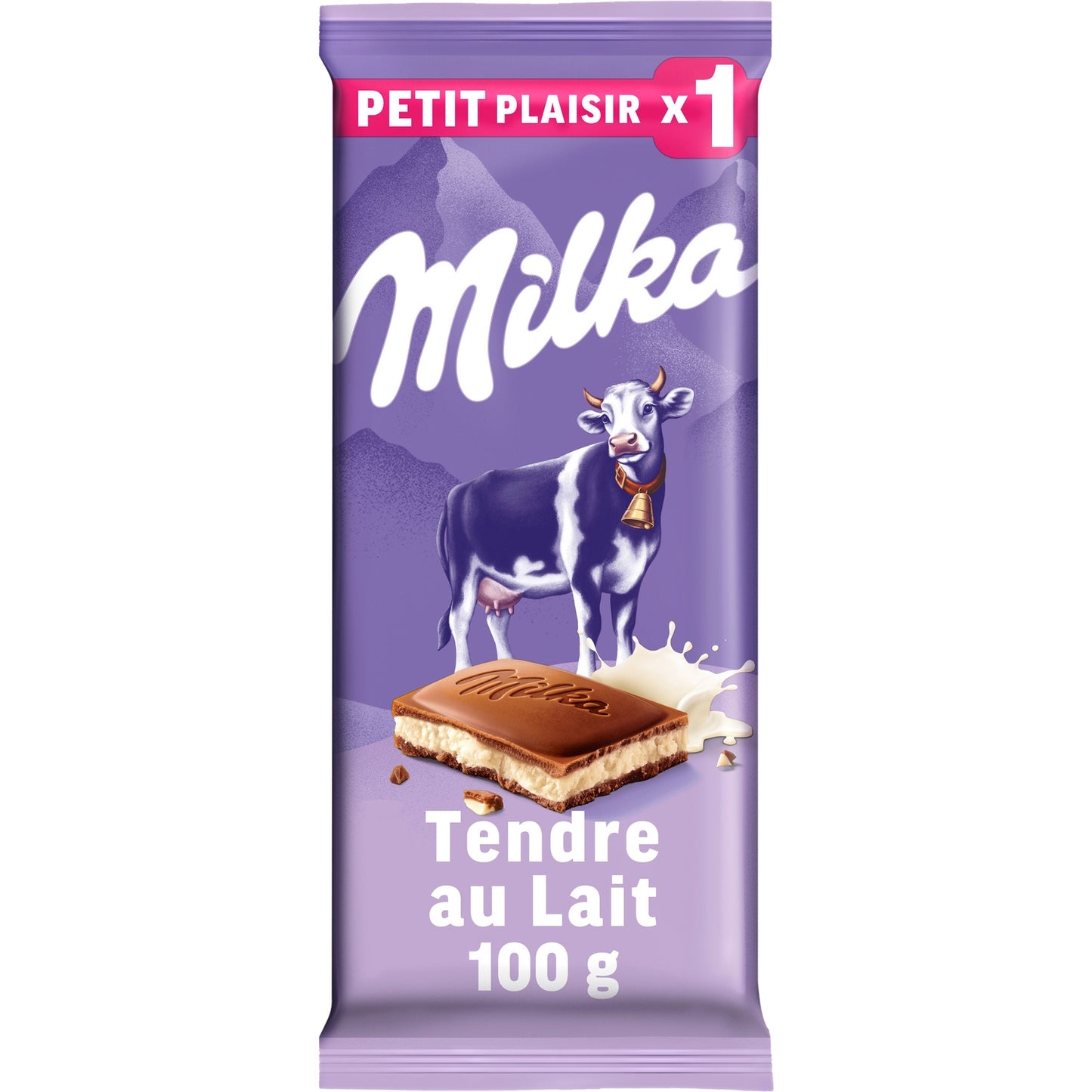 Tablette de Chocolat Tendre au Lait MILKA