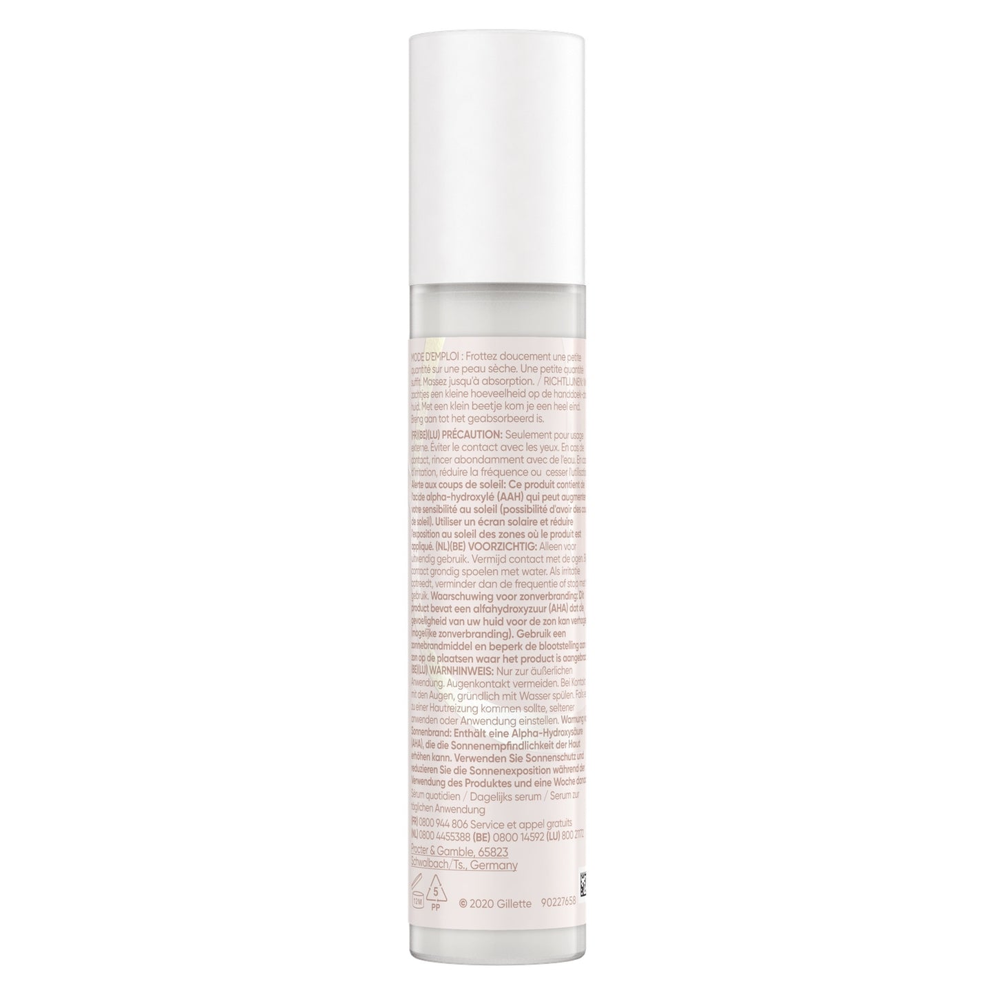 GILLETTE Satin Care Beruhigendes After Shave Körperserum für Damen