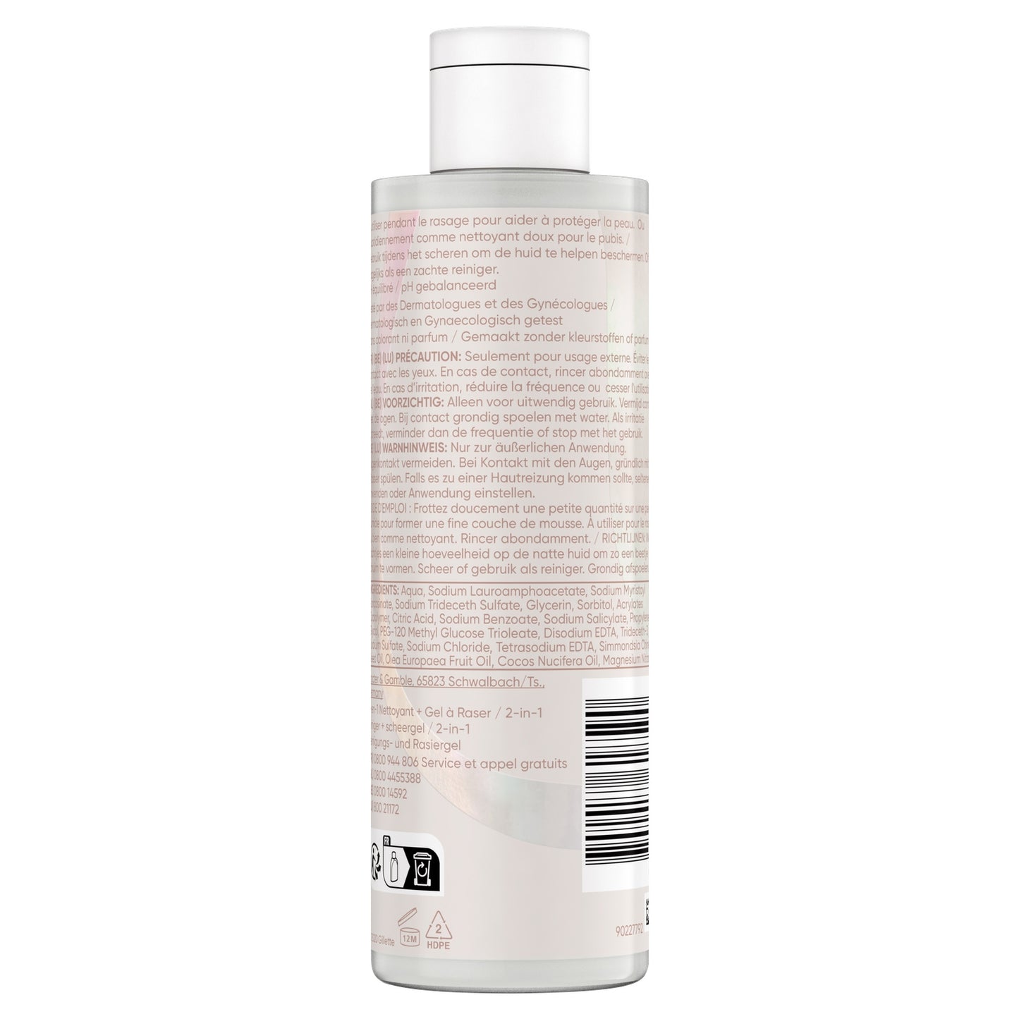 GILLETTE Satin Care Intimate 2-in-1 Gel für Frauen