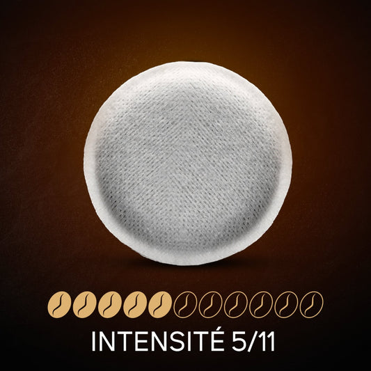 Entkoffeinierte Kaffeepads Intensität 5 Kompatibel mit Senseo BLACK CARD