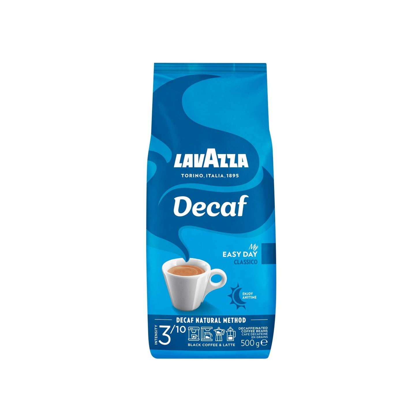 LAVAZZA Decaffeinated Whole Bean Coffee