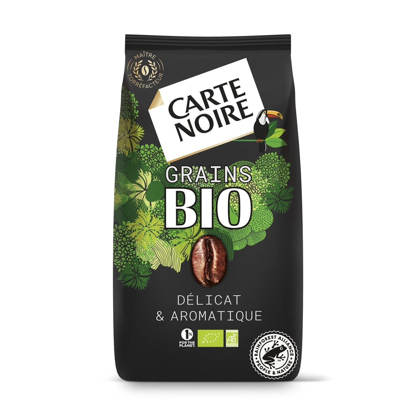 Café en Grains Bio 100% Arabica CARTE NOIRE