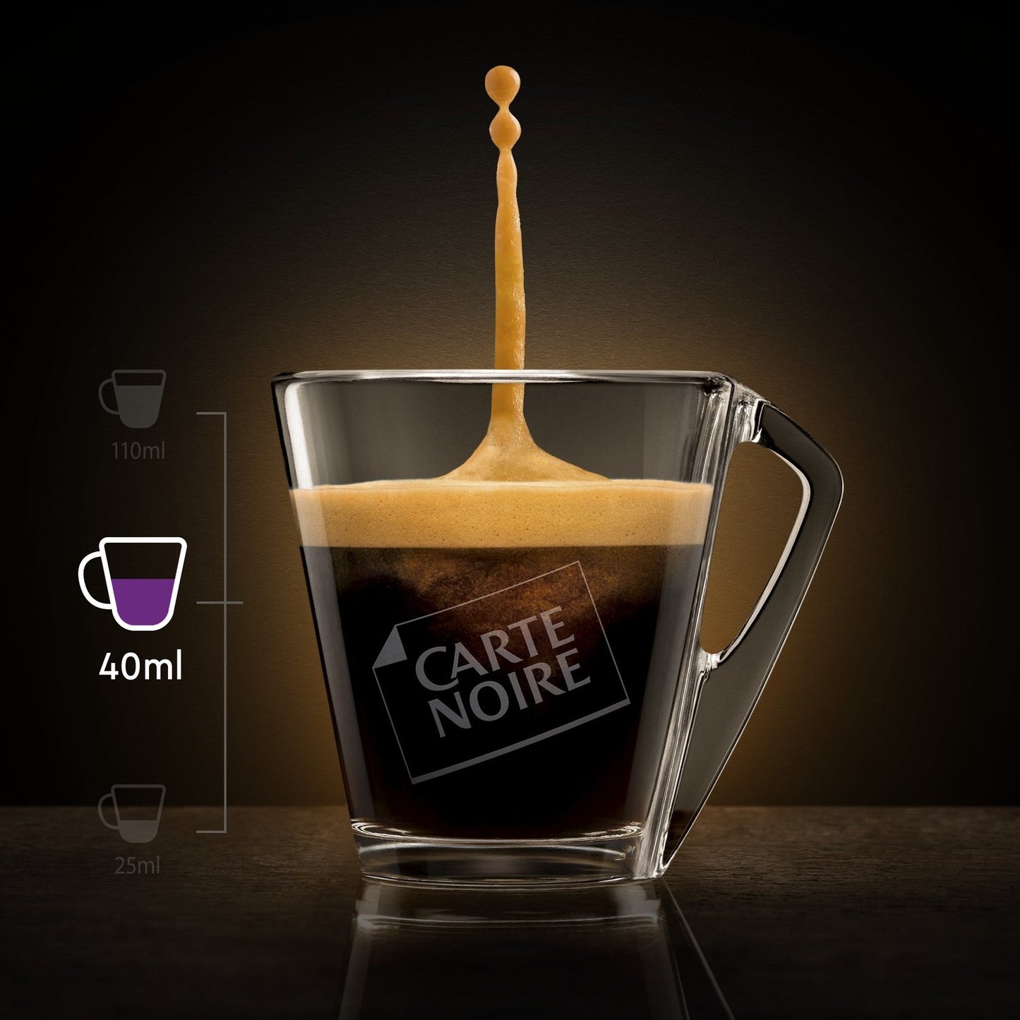 Café Capsules Espresso Intensité 11 Compatible Nespresso CARTE NOIRE