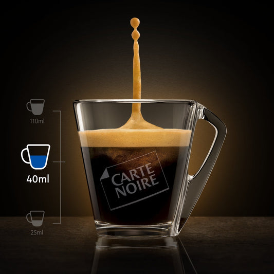 Entkoffeinierte Kaffeekapseln Intensität 5 Kompatibel mit Nespresso BLACK CARD