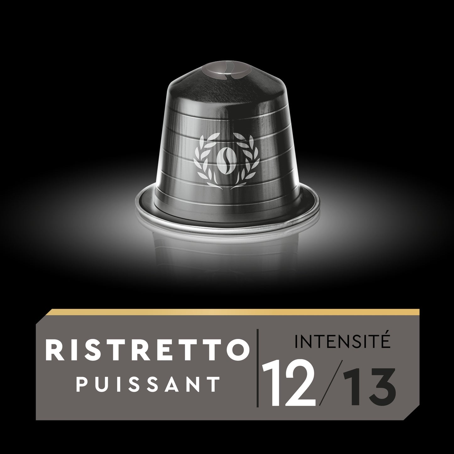 Café Capsules Ristretto Intensité 12 Compatible Nespresso CARTE NOIRE