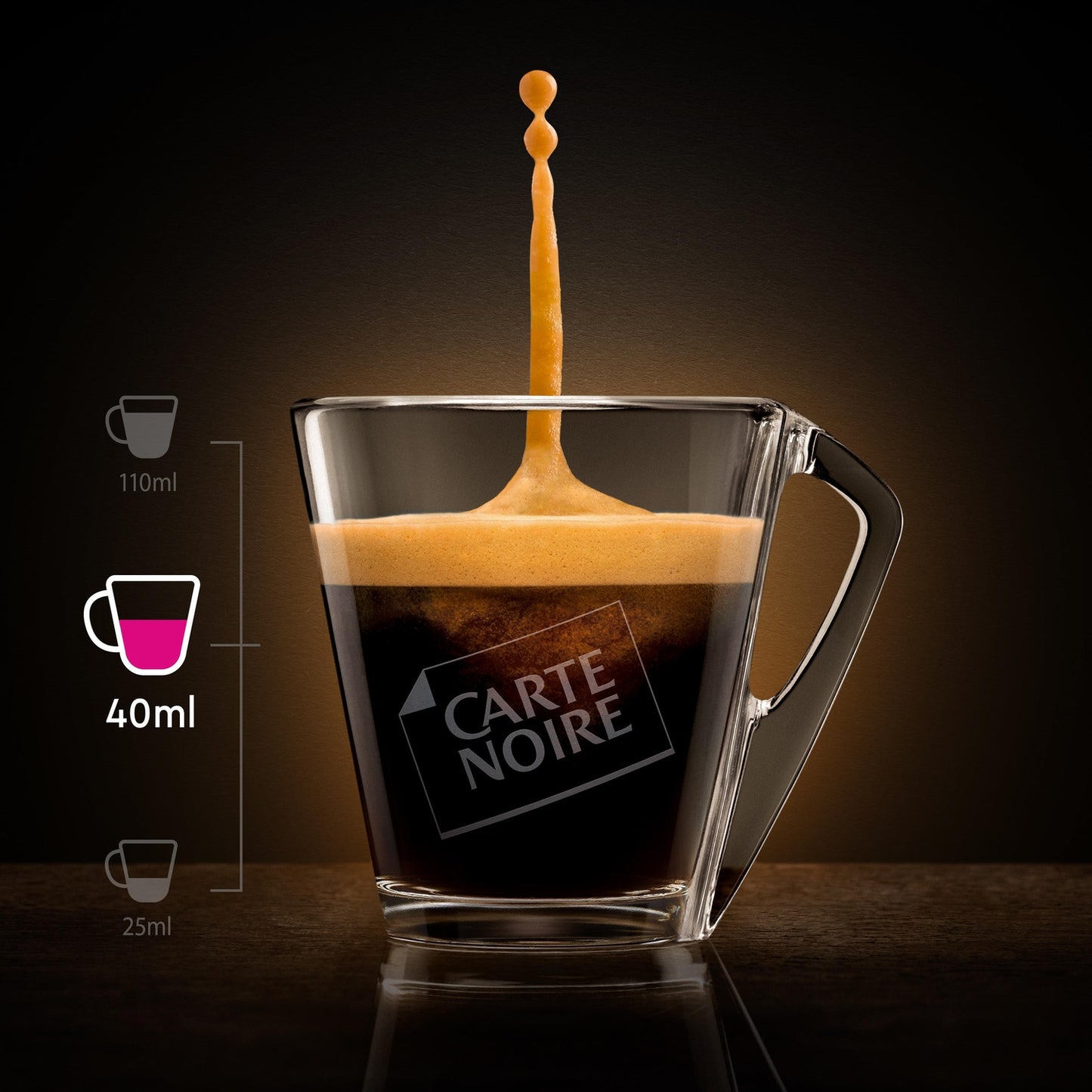 Café Capsules Espresso Intensité 9 Compatible Nespresso CARTE NOIRE