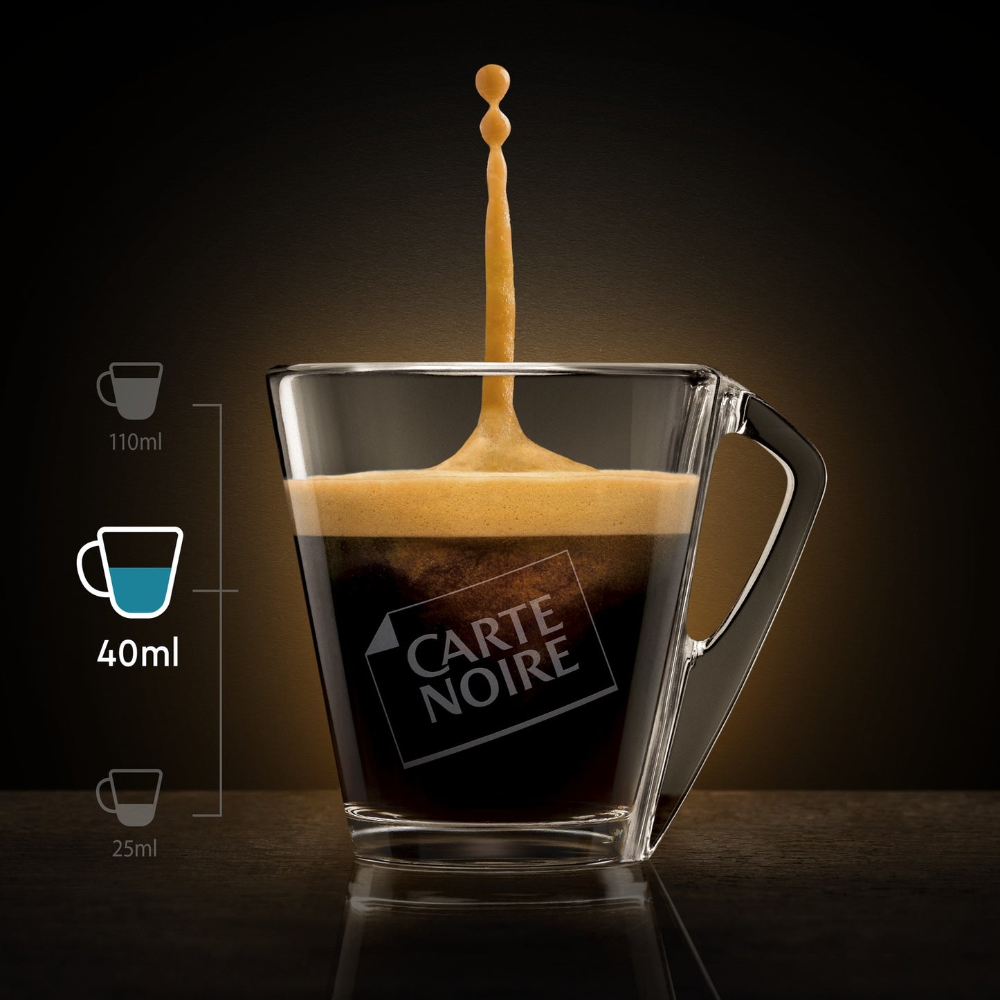 Kaffeekapseln kompatibel mit Nespresso Espresso °7 BLACK CARD