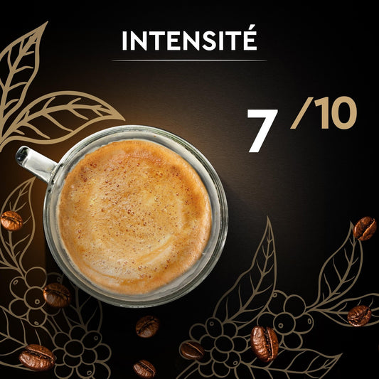 Klassische Black Card Kaffeebohnen