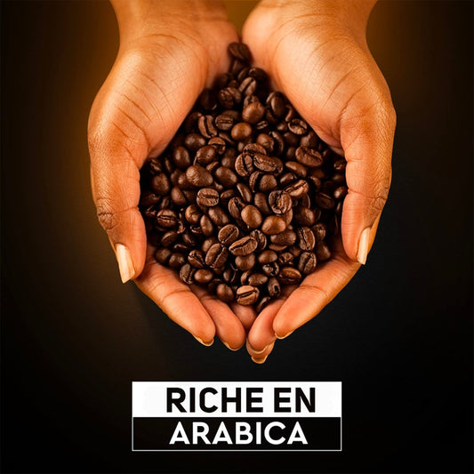 Starke Kaffeepads Intensität 7 Kompatibel mit Senseo BLACK CARD