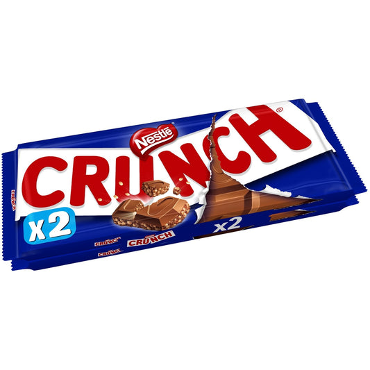 Milchschokoladenriegel und Knuspermüsli CRUNCH