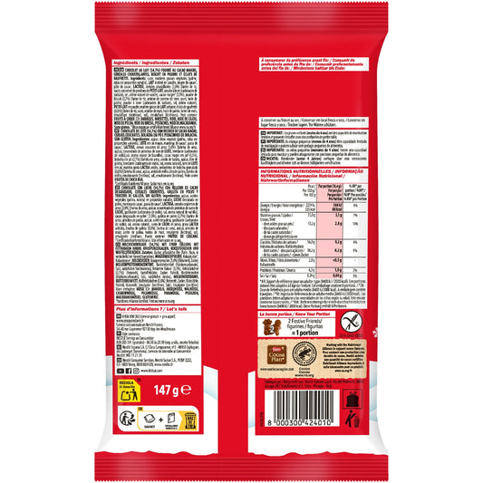 KITKAT Mini-Weihnachtsfiguren aus Milchschokolade