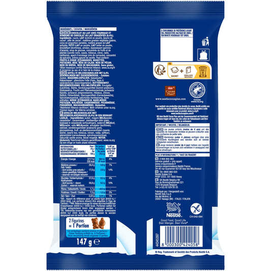 SMARTIES Mini-Weihnachtsfiguren aus Milchschokolade