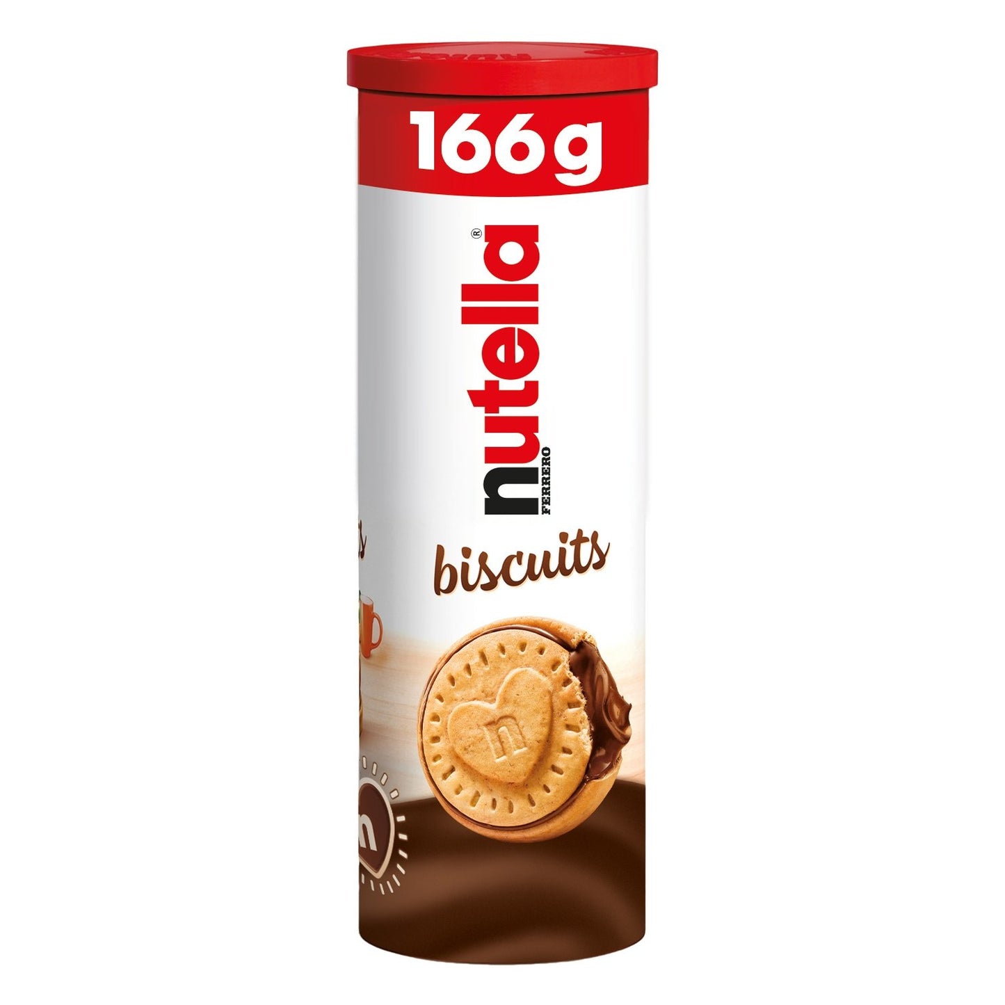 Biscuits Fourrés Noisettes et Cacao NUTELLA 12 biscuits - 166g