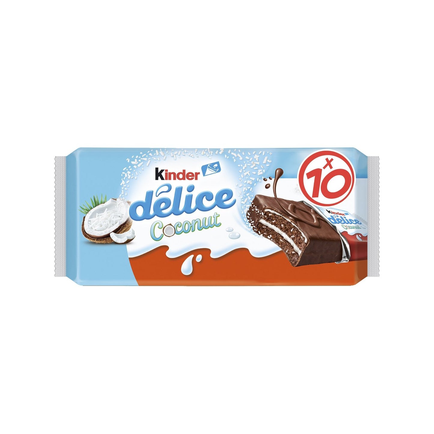 KINDER DELICE Coconut Cake with Coconut Filling