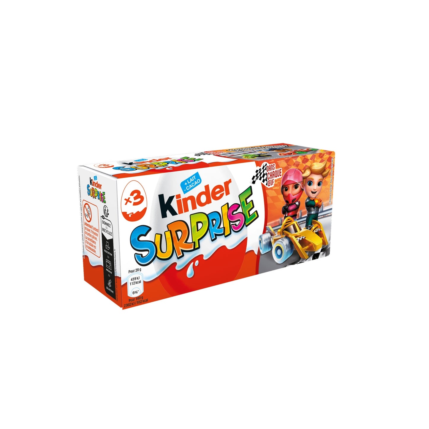 Oeufs Chocolat Lait KINDER SURPRISE