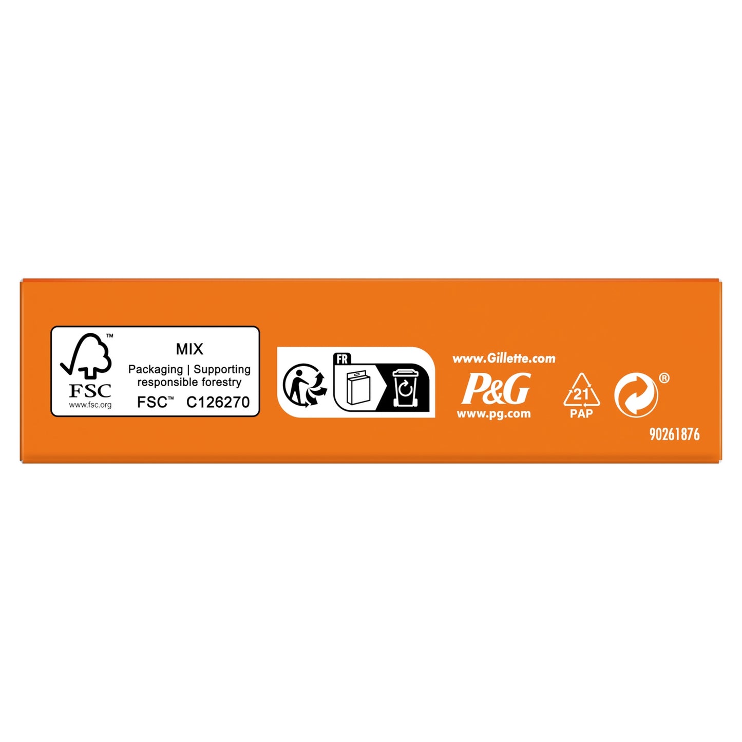 Gillette Fusion5 Men's Razor Blade Refills x4