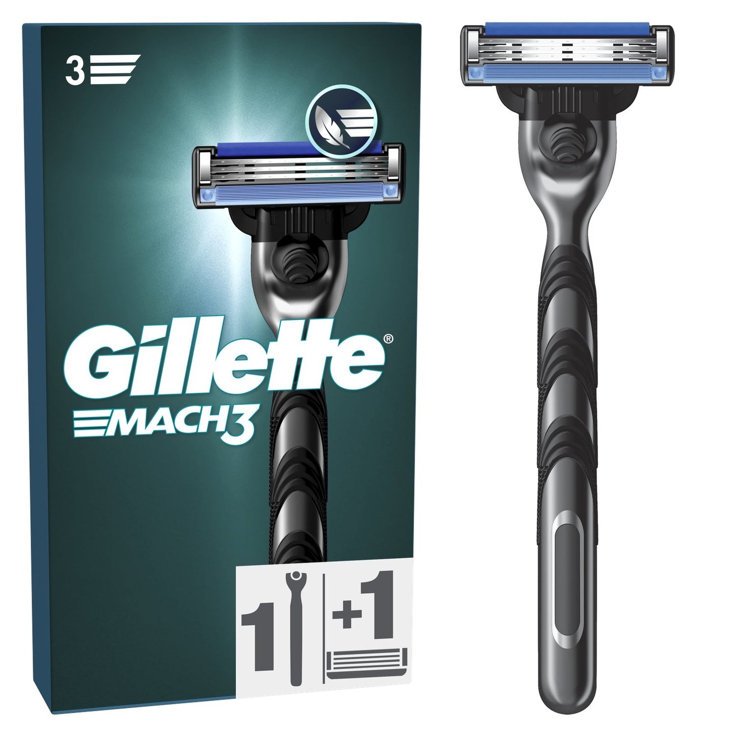 Rasoir Mach 3 GILLETTE le rasoir