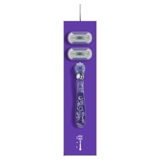 Deluxe Smooth Swirl Razors with GILLETTE VENUS Blades