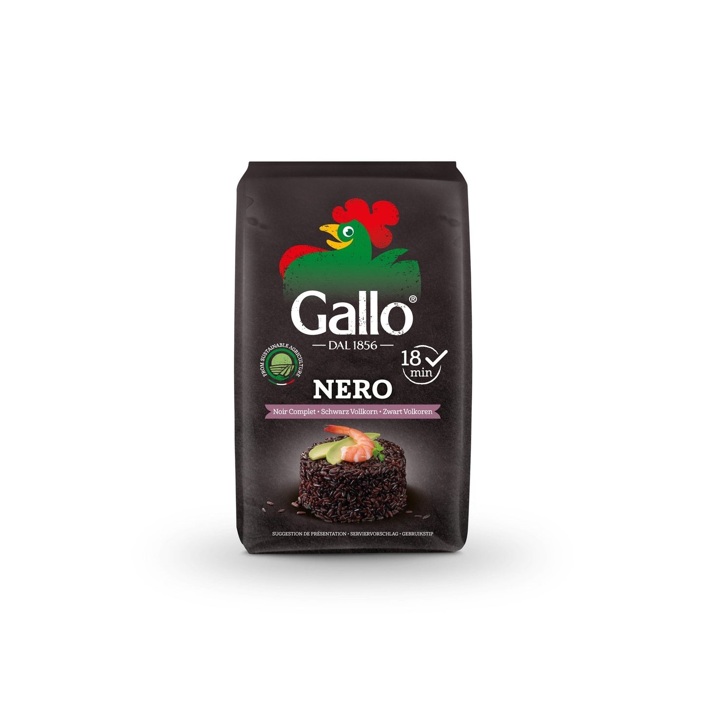 Riz Noir Long 18 Min RISO GALLO